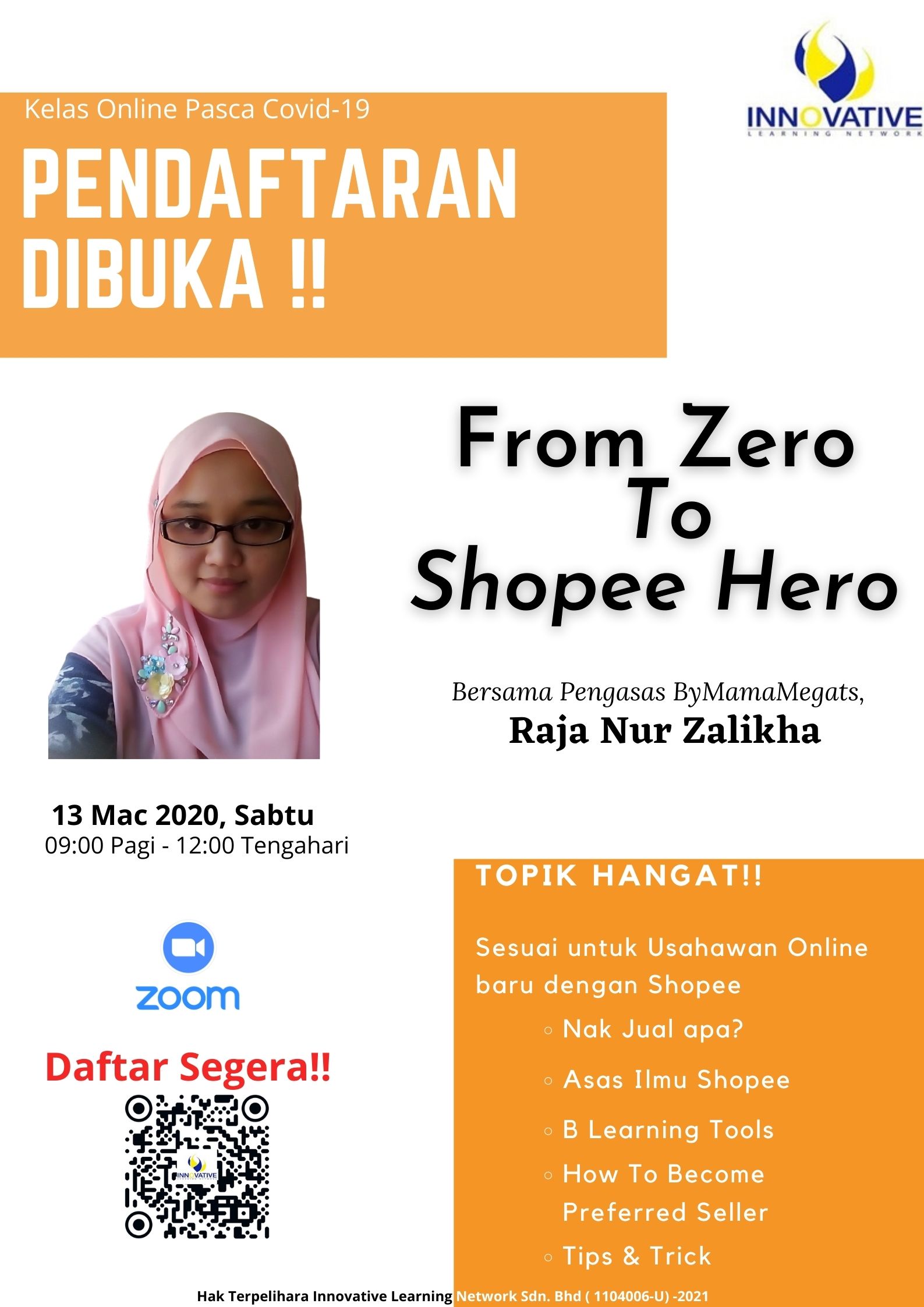 E Poster 13 Mac From Zero to Shopee Hero